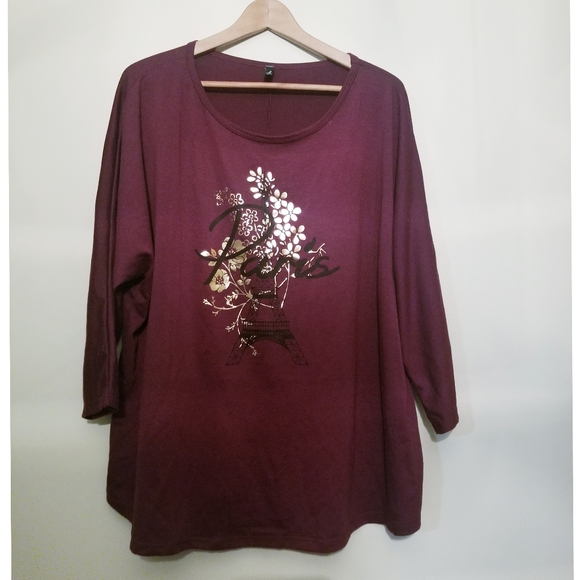 Womens plus top - Picture 3 of 9